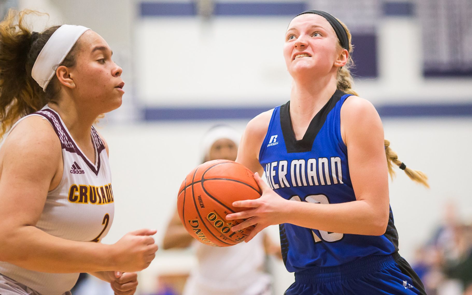 Lutheran North vs. Hermann girls basketball